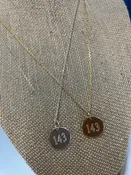 143 Necklace - Engraved