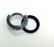 1 ½ X 1 ¼  Heavy Chrome Plated Brass Reducing Slip Nut With Washer – Crest/Good Cat. No. 772C002