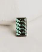 1.76 carat Rectangular cut Green Tourmaline