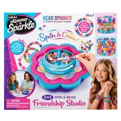 Shimmer 'n Sparkle 2 in 1 Spin & Bead Bracelet Studio