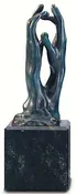“The Cathedral” (Étude pour le secret) Sculpture by Rodin