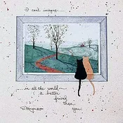 A Better Friend (10″x10″)