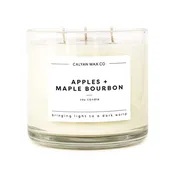 3-Wick Clear Glass Tumbler Candle