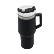 1 Inch Scale Black Tumbler Dollhouse Miniature