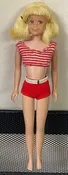 #1040 Vintage Straight Leg Scooter Doll NO BOX