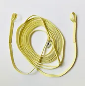 3/8" Tubular Kevlar Harness W/ 3 Sewn Loops 30 ft
