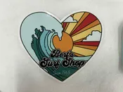 Bert’s Heart Wave Sticker
