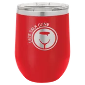 12 oz. Polar Camel Wine Glass Tumblers | 17 COLORS