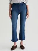 AG Jeans Farrah Pull On Mid-Rise Boot Crop in Moonlight