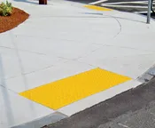 ADA Solutions Cast-In-Place Replaceable Warning Panels