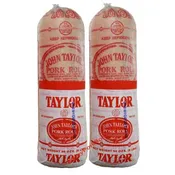 2-6 lb Taylor Ham-Taylor Pork Roll Total 12 lbs