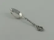 4 3/8" Sterling Silver Demitasse Spoon "Versailles" by Gorham "FJR '91"