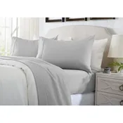 Patrick Michelle Silver Sheet Sets with corner straps
