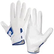 Grip Boost DNA 2.0 Football Gloves with Engineered Grip Boost+ Stick - Blue