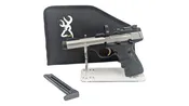 Browning Buck Mark Micro Bull 22LR 4″ 10rd w/ Crimson Trace Red dot