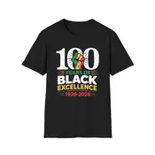 100 Years Of Black Excellence 1926 2026 Black History Month Shirt - Grishko