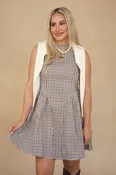 Autumn Check Dress