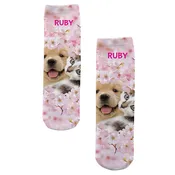 Animal With An Attitude Socks - Dog & Kitten-Large