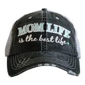 MOM LIFE IS THE BEST LIFE TRUCKER HATS