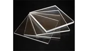 Extruded Clear Acrylic (1/16" to 1/4" thick)