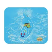 Angel and Surfer Dude Mouse Pad