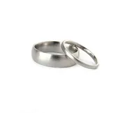 Comfort Fit Platinum Wedding Bands