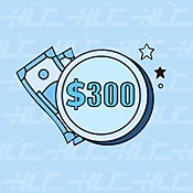300Point=$300