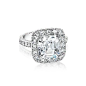 Asscher Cut 2.0 Ct. 14K Ring