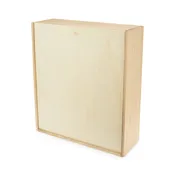 3-Bottle Paulownia Wood Wine Box