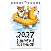 Animals in Swimsuits 2027 Wall Calendar