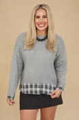 Ash Layered Sweater