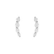 Crystal Climber Stud Earrings