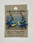 Earrings- Queen Tiger Fish