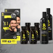 2-Pack Beard & Hair Color Kit - Real Black