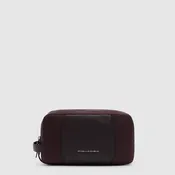 Beauty case in tessuto riciclato