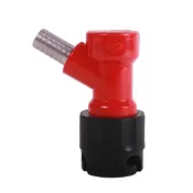 Pin Lock Disconnect Short (Liquid) 3/8" Barb