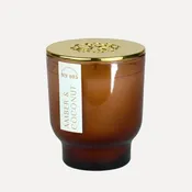 Amber & Coconut 7 oz Maeve Glass Candle