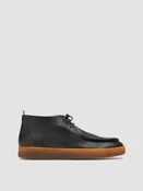 AMBRIE 004 - Black Leather Chukka Boots