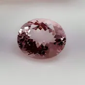 5.30 Ctw Natural Pink Morganite Oval Shape Pink Morganite Faceted Cut Morganite Wholesale Morganite Gemstone Jewelry
