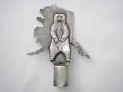 Alaskan Brown Bear Pewter Lamp Finial – Sid Bell Originals