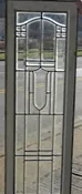 Antique all beveled glass sidelight craftsman style.