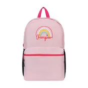 Champion Kids' Merit Backpack with Padded Straps, Water Bottle Pocket and Laptop Compartment for Daily Use