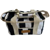 Thick Stripe Mini Cooler/Lunch Bag