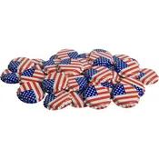 American Flag Bottle Caps | Oxygen Absorbing 26mm Crown