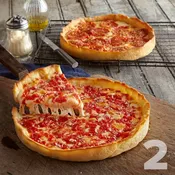 2 Lou Malnati's Deep Dish Pizzas