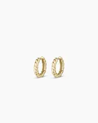 14K Gold Crew Helium Huggies