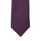 Allure Box Aubergine Self Long Tie