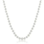Akoya 7-7.5mm Pearl Strand 18" with 14k White Gold Clasp