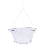 Eagle Claw Double Ring Crab Net, White Mesh