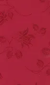 CB117 Scarlet Roses on Red Brocade